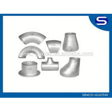 Low price 304 316 stainless steel flanged fittings